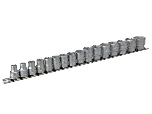 [HIS-191042] TENM3816 - M3816 Socket Clip Rail Set of 16 Metric 3/8in Drive