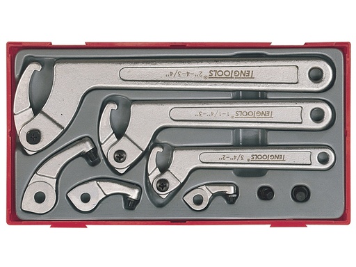 [HIS-191101] TENTTHP08 - TTHP08 Hook & Pin Wrench Set 8 Piece