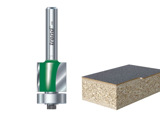 [HIS-191434] TREC11514TC - C115 x 1/4 TCT 90° Bearing Guided Trimmer Cutter 9.5 x 12.7mm