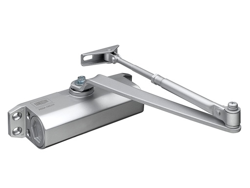 [HIS-191786] UNNJCE3F - CE3F Fixed Size 3 Rack & Pinion Door Closer Silver