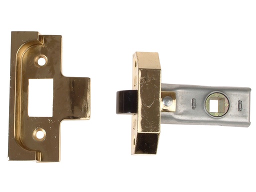 [HIS-191881] UNNY2650EB25 - Rebated Tubular Mortice Latch 2650 Electro Brass 63mm 2.5in