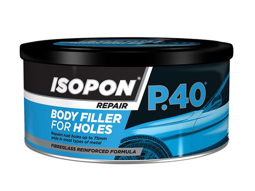 [HIS-191906] UPOP401 - P.40 Body Filler for Holes Tin 600ml