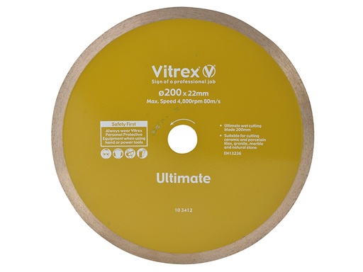 [HIS-192261] VIT103412 - Ultimate Diamond Blade 200mm