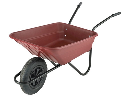 [HIS-192450] WALBSHBURPDD - Boxed 90L Burgundy Polypropylene Wheelbarrow