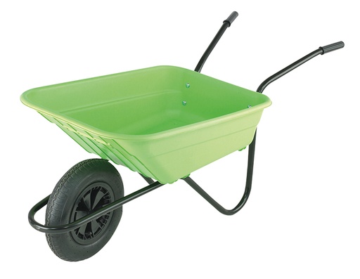 [HIS-192455] WALBSHLMPDD - Boxed 90L Lime Polypropylene Wheelbarrow