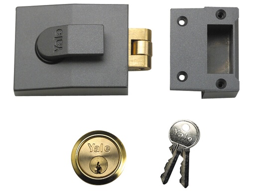 [HIS-192976] YAL81DMGPB - 81 Rollerbolt Nightlatch 60mm Backset DMG Finish Box