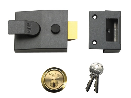 [HIS-192983] YAL88DMGPB - 88 Standard Nightlatch 60mm Backset DMG Finish 60mm Backset Box