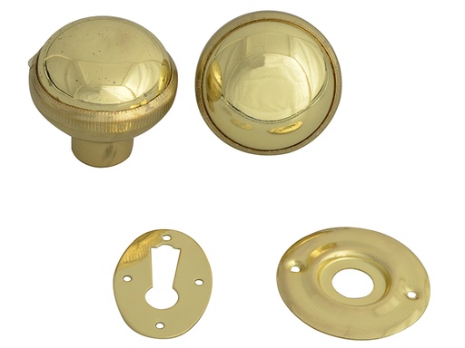 [HIS-193045] YALP405PB - P405 Rim Knob Polished Brass Finish