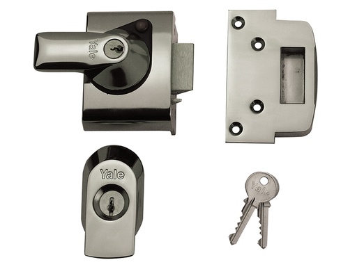 [HIS-193065] YALPBS2CH - BS2 Nightlatch British Standard Lock 40mm Backset Chrome Finish Visi