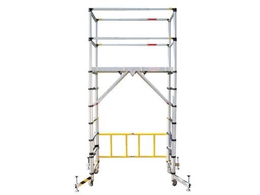 [HIS-193268] ZARTT002 - TT002 Teletower Aluminium Telescopic Scaffold Tower with Toeboards