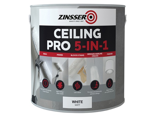 [HIS-193322] ZINCP5125L - Ceiling Pro 5-in-1 2.5 litre