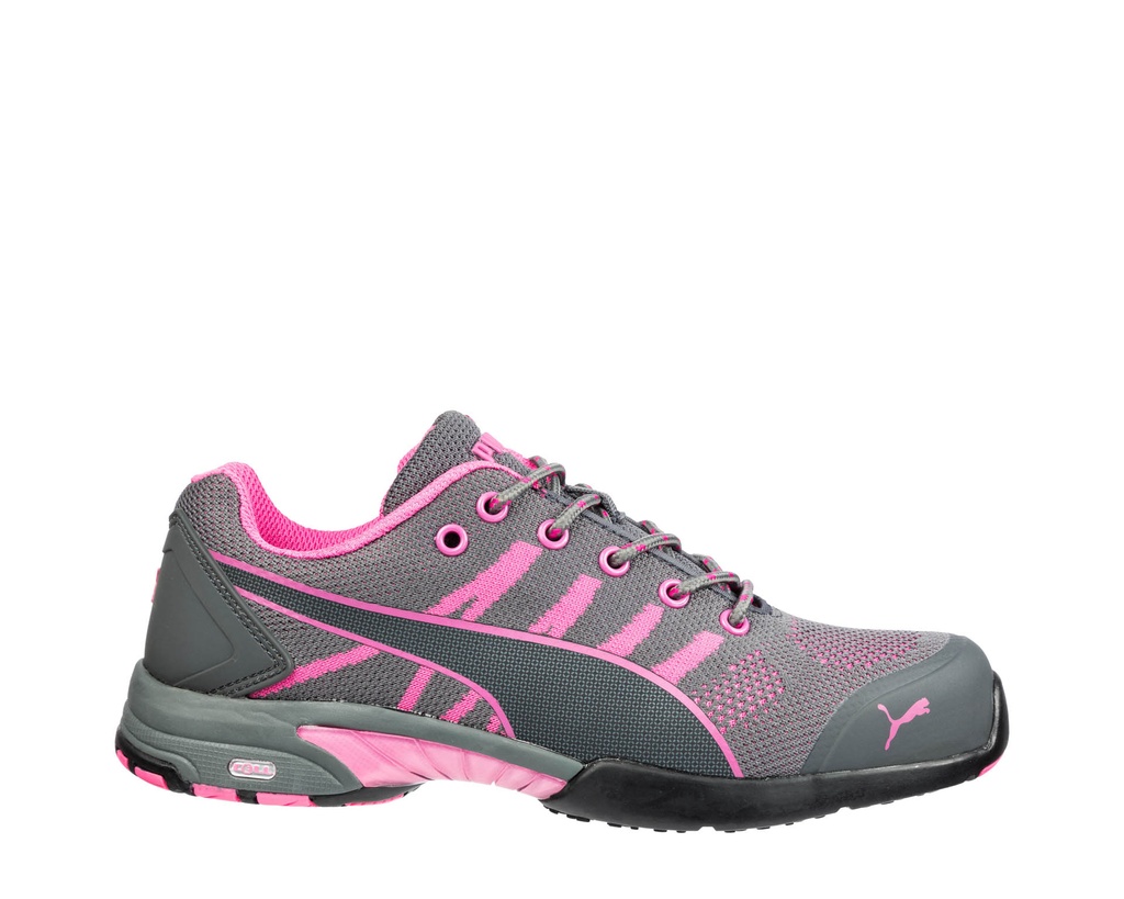 Puma 642910 - Celebrity Knit Low Trainer - Grey/Pink