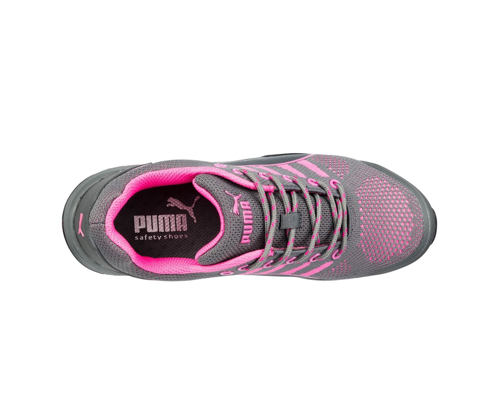 Puma 642910 - Celebrity Knit Low Trainer - Grey/Pink