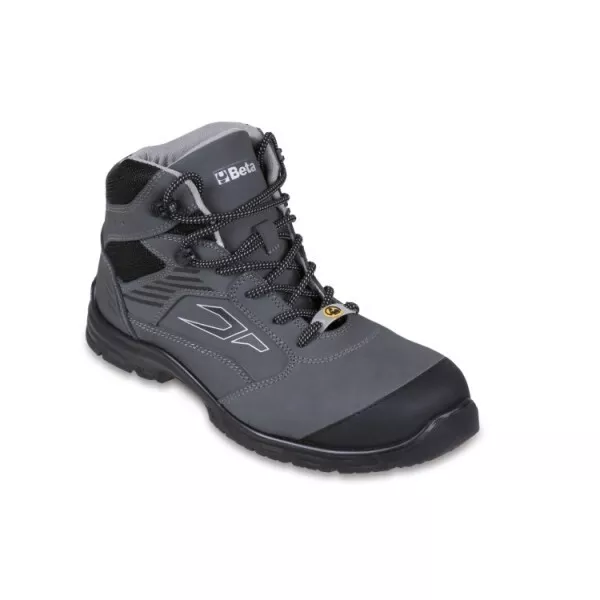 Beta Tools 7218G Water-repellent action nubuck ankle safety boots shoes EU: 35-48 UK: 2,5-13