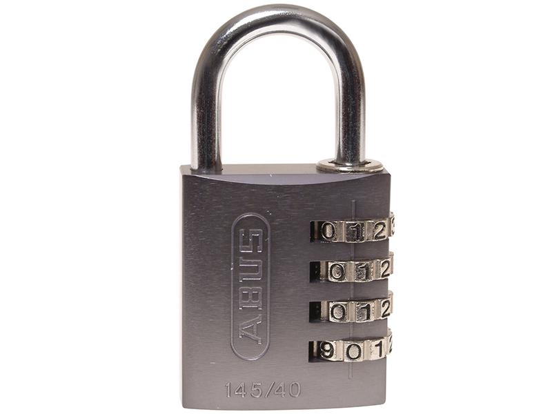 ABU14540TIT - 145/40 40mm Aluminium Combination Padlock Titanium 49551