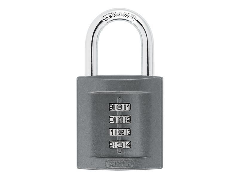 ABU15850C - 158/50 50mm Combination Padlock (4-Digit) Die-Cast Body Carded