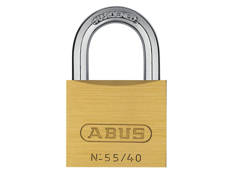 ABU5540 - 55/40mm Brass Padlock