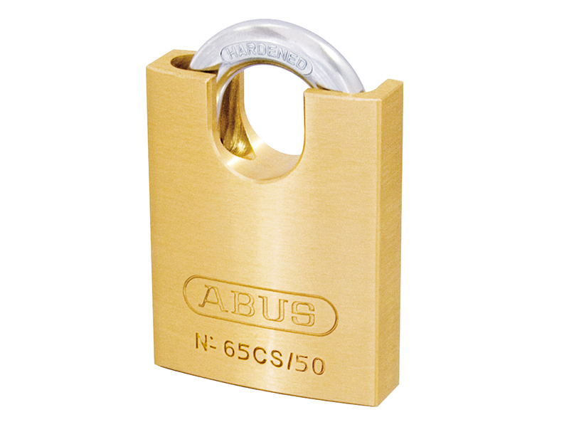 ABU6550CSC - 65CS/50mm Brass Padlock Closed Shackle Carded