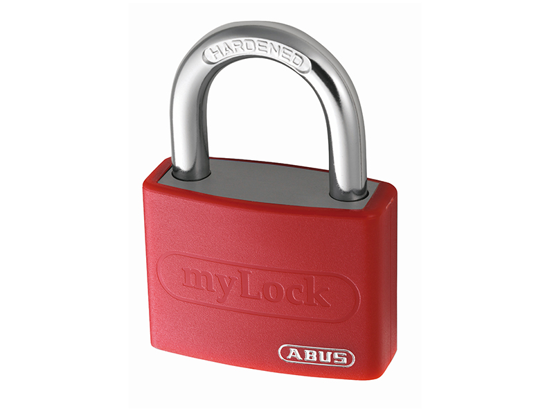 ABU65AL40RED - T65AL/40mm My Lock Aluminium Padlock Red