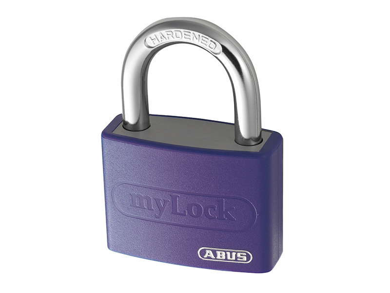 ABU65AL40VIO - T65AL/40mm My Lock Aluminium Padlock Violet