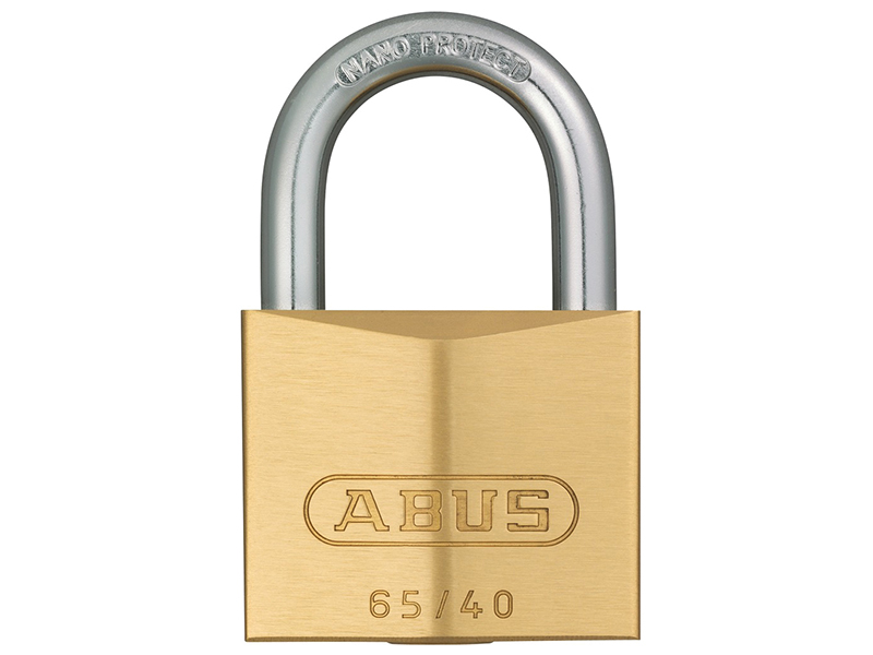 ABUKA03899 - 65/40mm Brass Padlock Keyed Alike 404
