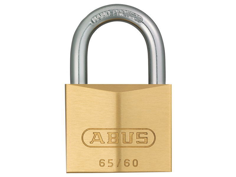 ABUKA12006 - 65/60mm Brass Padlock Keyed Alike 6601