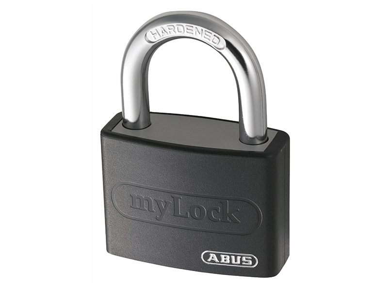 ABUKA49944 - T65AL/40mm My Lock Aluminium Padlock Black Keyed Alike 6401