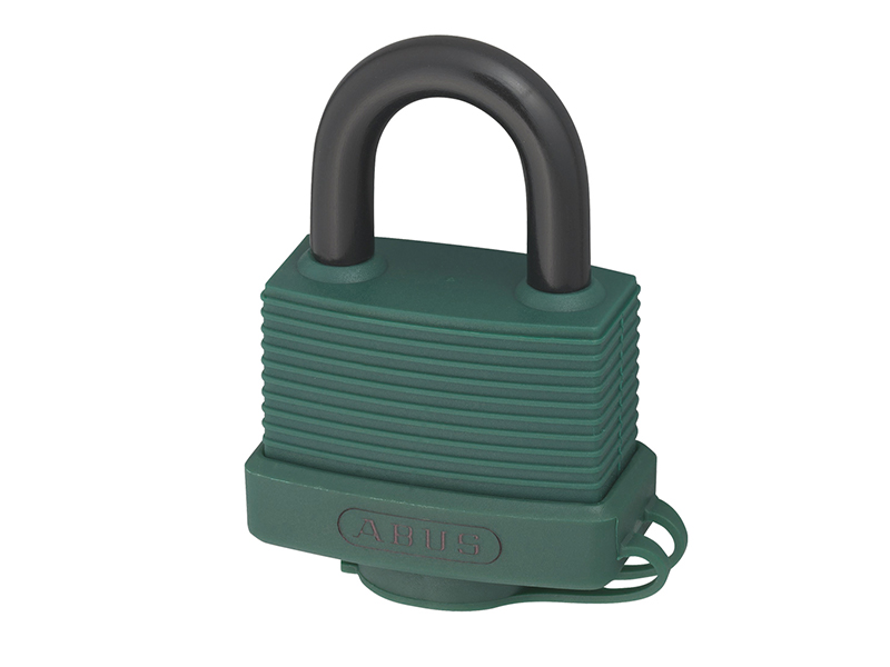 ABUKA49972 - 70AL/45mm Aluminium Padlock Green Keyed Alike 6401