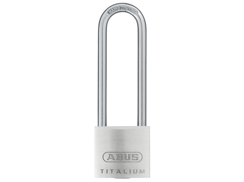 64TI/30mm TITALIUM Padlock 60mm Long Shackle Keyed Alike KA6312