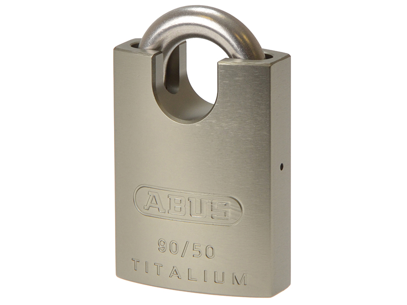 90RK/50mm TITALIUM Padlock Closed Shackle Keyed Alike 2745