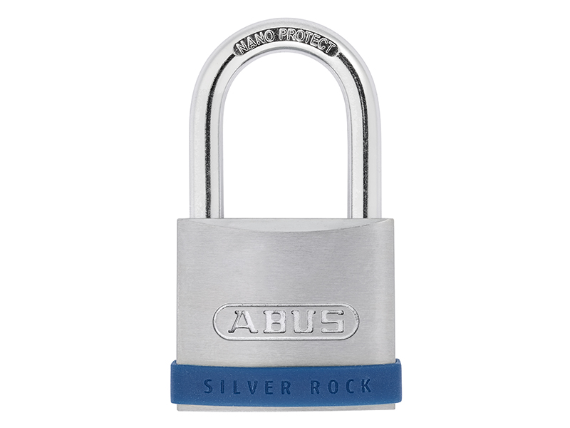 ABUKA80875 - 50mm Silver Rock 5 Padlock Keyed Alike