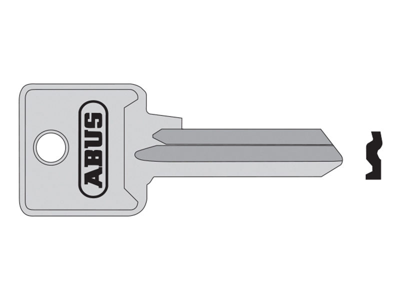 ABUKB02696 - 85/40 40mm L Key Blank