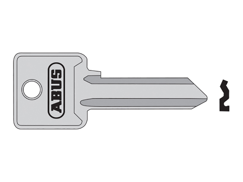 ABUKB02701 - 85/30 30mm Right Hand Key Blank