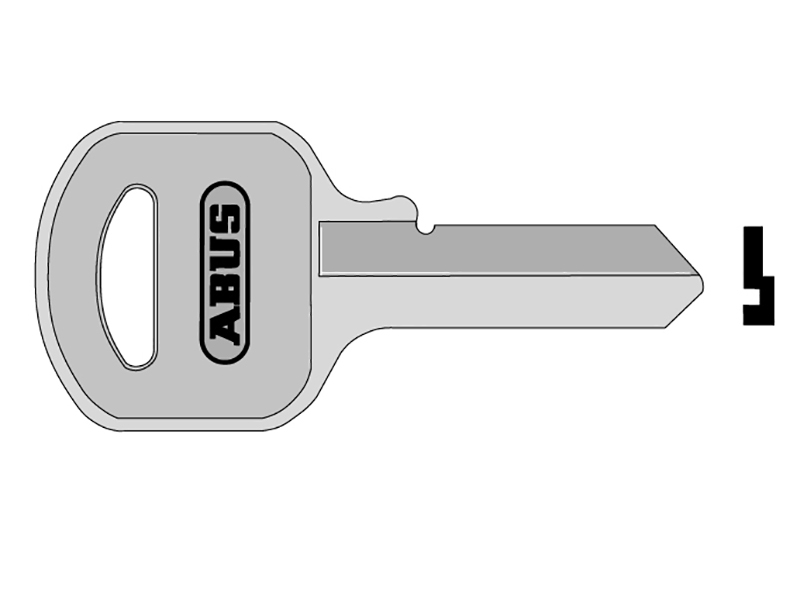 ABUKB02885 - 55/60 60mm Key Blank (K/A Only)