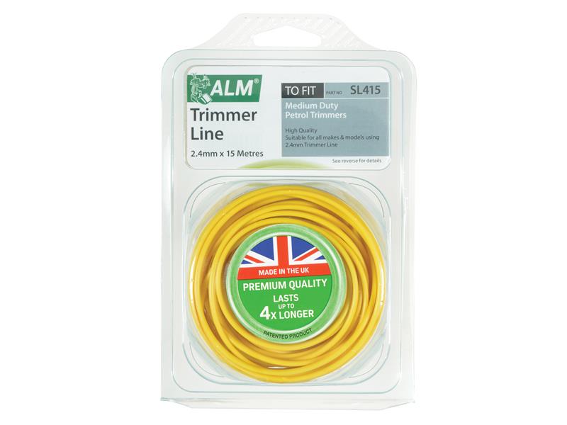ALMSL415 - SL415 Medium-Duty Petrol Trimmer Line 2.4mm x 15m