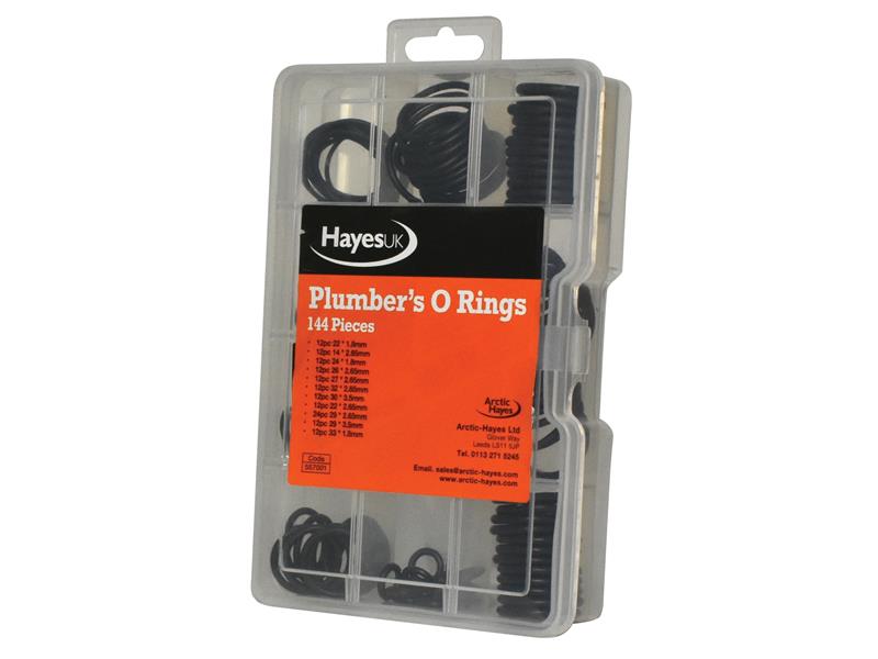 ARC557001 - Plumber's O-Ring Kit 144 Piece