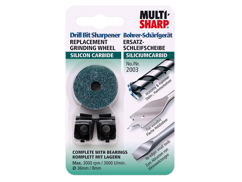 Multi-Sharp Silicon Carbide Replacement Wheel