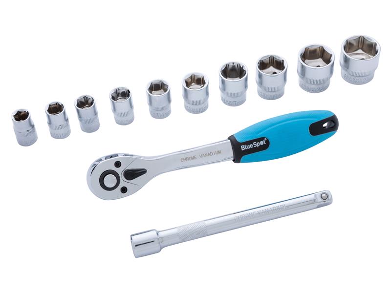Socket Set of 12 Metric 3/8in Drive