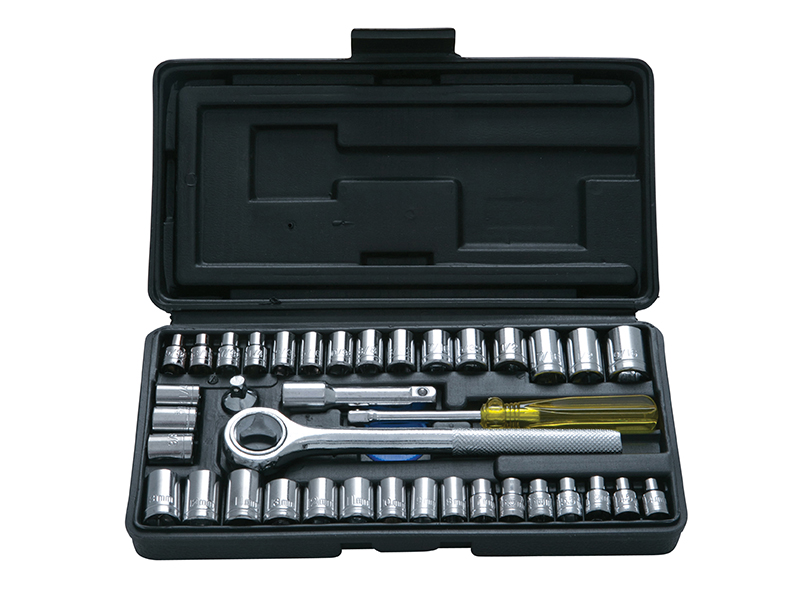 Socket Set of 40 Metric & AF 1/4in & 3/8in Drive