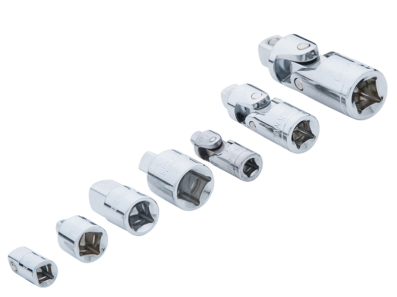 Universal Joint & Adaptor Set 7 Piece