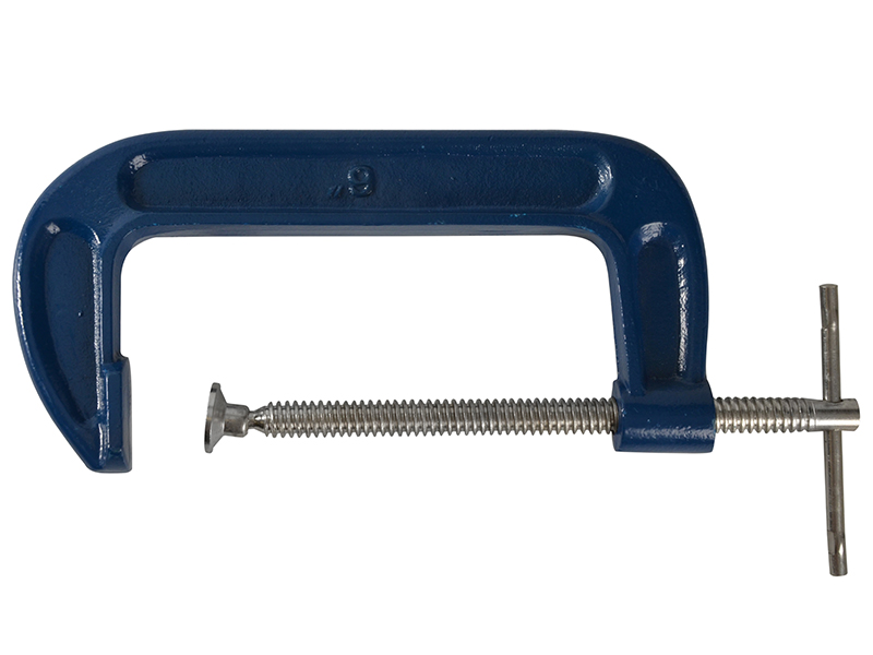 B/S10031 - Fine Thread G-Clamp 100mm (4in)