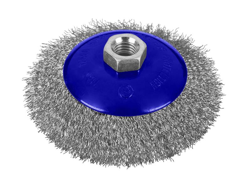 Steel Bevel Wire Cup Brush 115mm M14x2