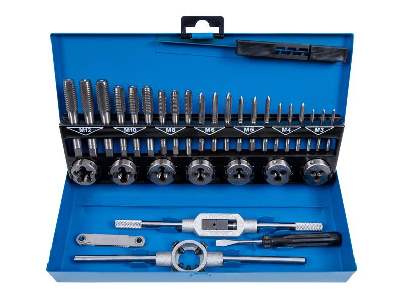 Metric Tap and Die Set 32 Piece