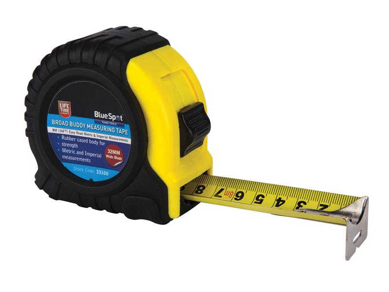 B/S33100 - Broad Buddy Pocket Tape 8m/26ft (Width 32mm)