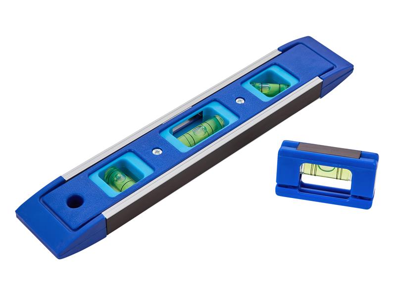 B/S34226 - Magnetic Torpedo Level 22.5cm with Magnetic Mini Level
