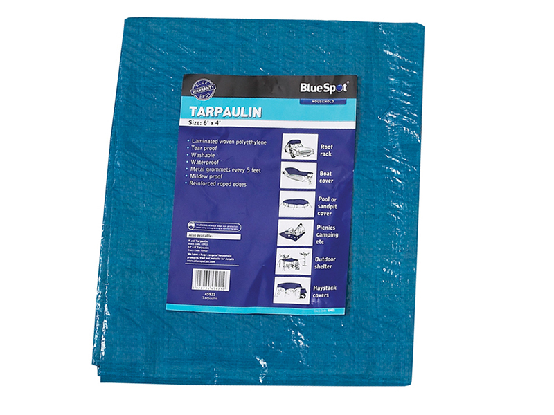 B/S45922 - Tarpaulin 1.9 x 2.9m (6 x 9ft)