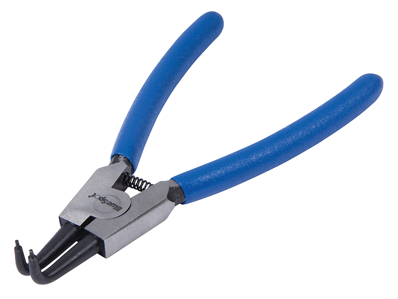 B/S8706 - Circlip Pliers External Bent 90? Tip 150mm (6in)