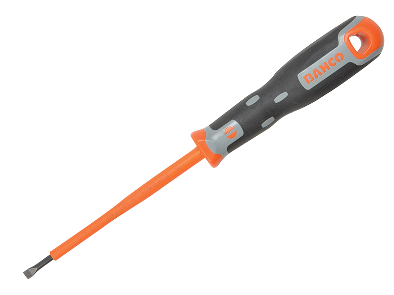 BAH033040 - Tekno+ VDE Screwdriver Slotted Tip 4.0mm x 100mm
