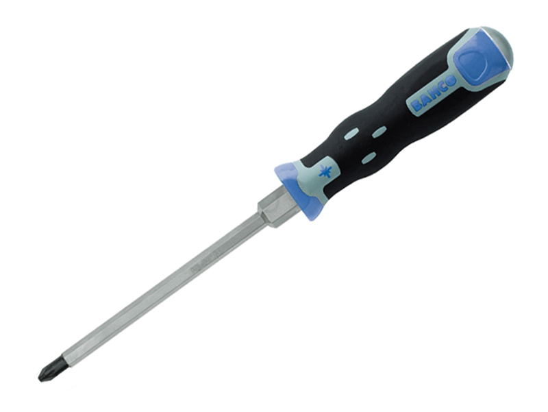 BAH040002 - Tekno+ Through Shank Screwdriver Pozi Tip PZ2 x 125mm