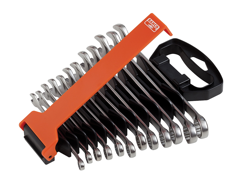 BAH111MSET12 - Chrome Polished Combination Spanner Set 12 Piece